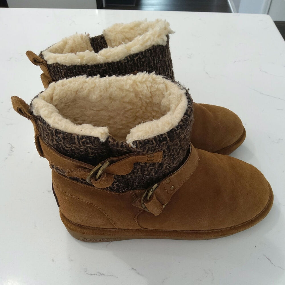 Bearpaw women's Nova boot Hickory suede/leather size 7. Outdoors, comfort, - Picture 2 of 10